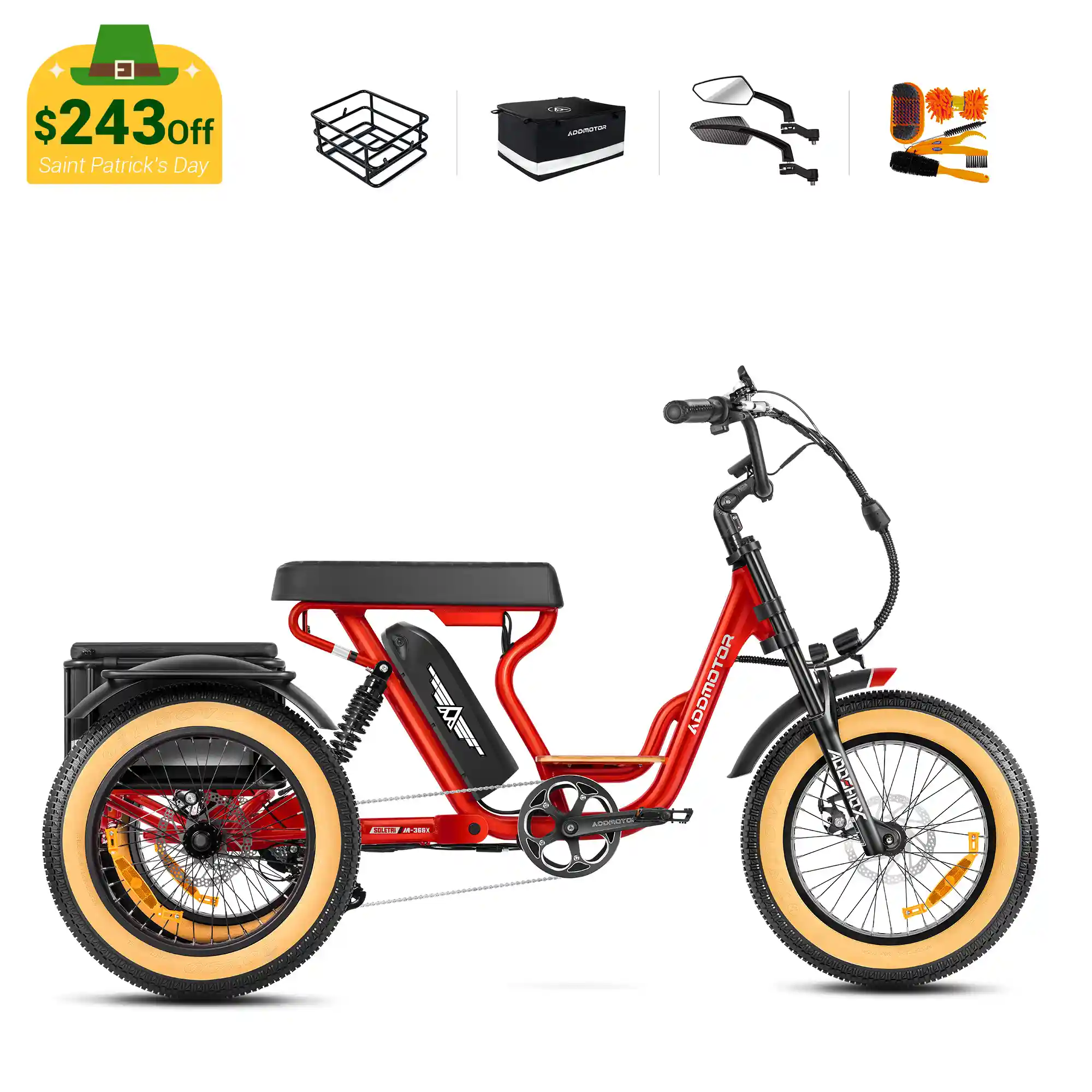 Soletri M-366X Full-Suspension eTrike