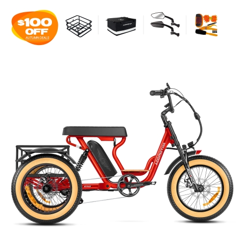 Soletri II M-366X Full-Suspension eTrike