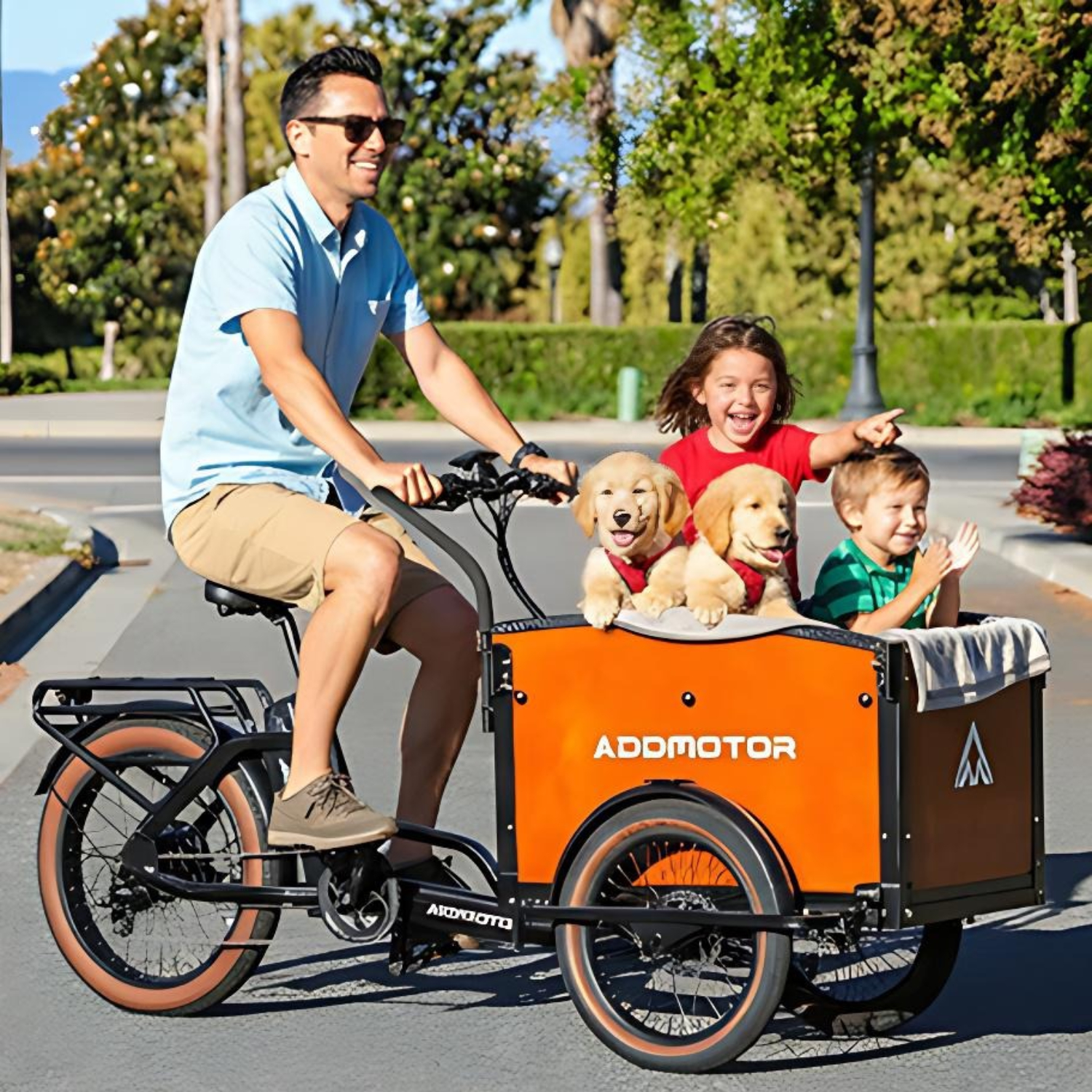Addmotor E‑325: A Pet‑Forward Electric Cargo Bike Designed for Modern Urban Mobility